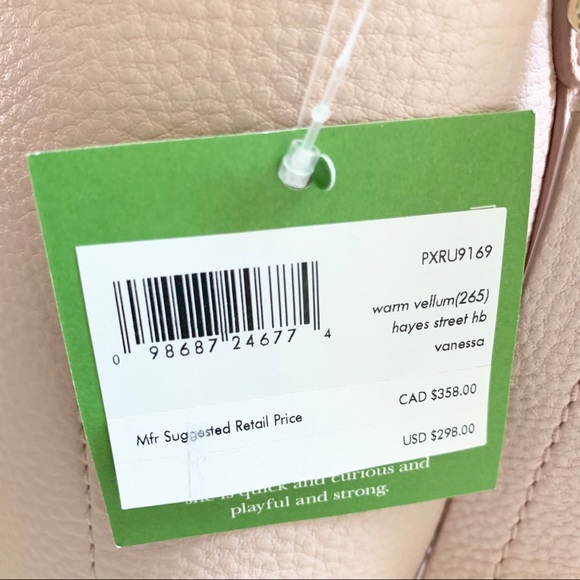 Hayes street Vanessa crossbody vellum kate spade - Picture 4 of 7